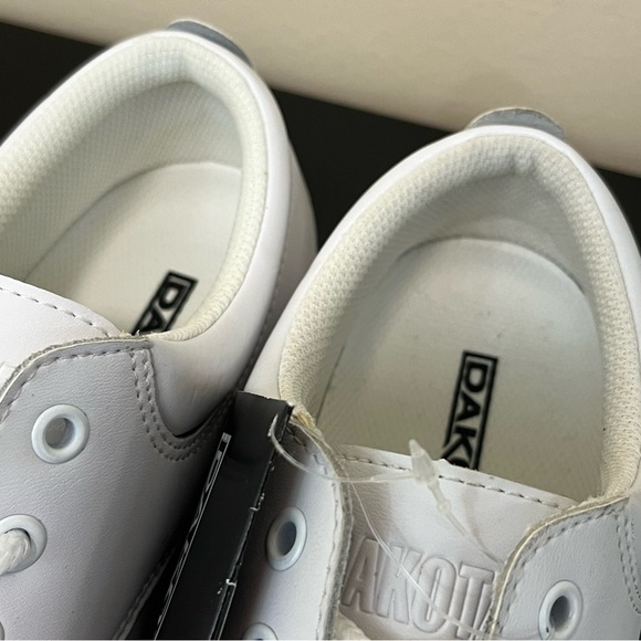 NWT Dakota White Steel Toe Work Shoes - Picture 5 of 16